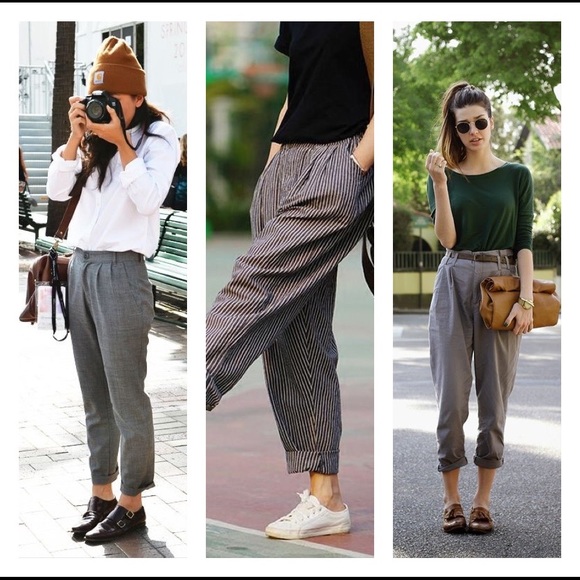 90s high waisted pants